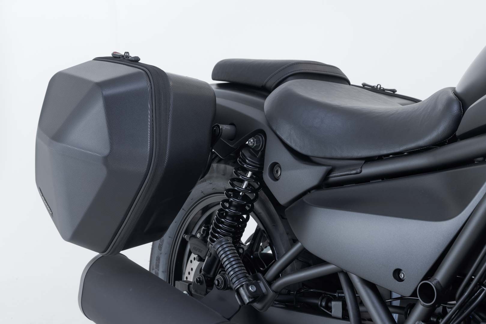 Colantotte スポーツ ブラックケース URBAN ABS side case system for the Kawasaki Eliminator 500 (23