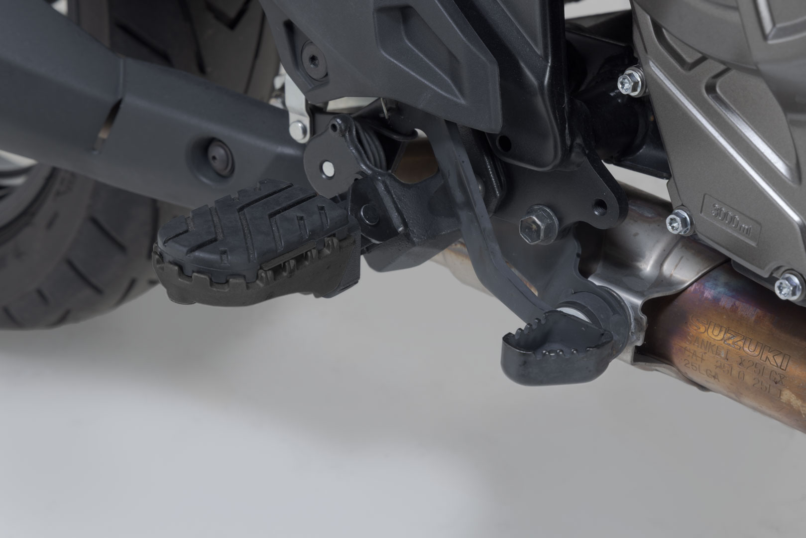 Height-adjustable footrests - Aprilia, BMW, Suzuki models - SW