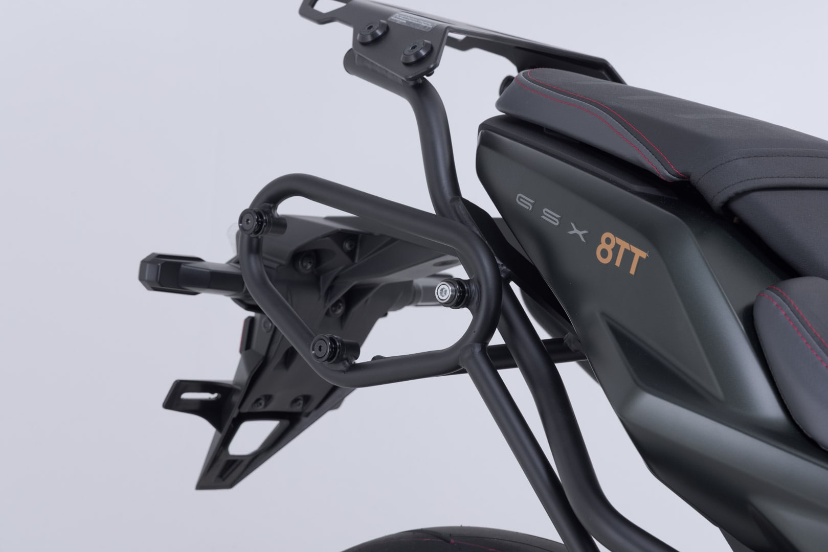 Legend Gear side bag system Black Edition for Suzuki GSX-8T / TT