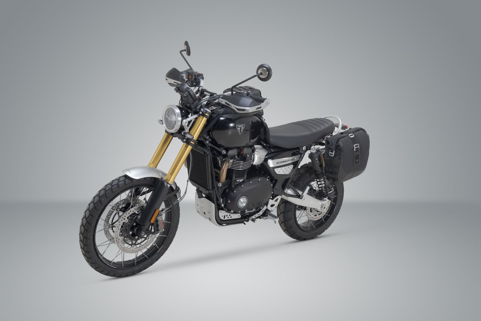 Legend Gear side bags, black - Triumph Scrambler 1200 (18-)- SW