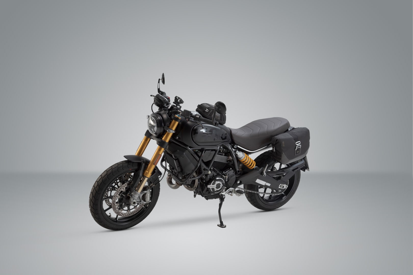 SLC side carrier left for the Ducati Scrambler 1100 Sport Pro - SW-MOTECH  USA