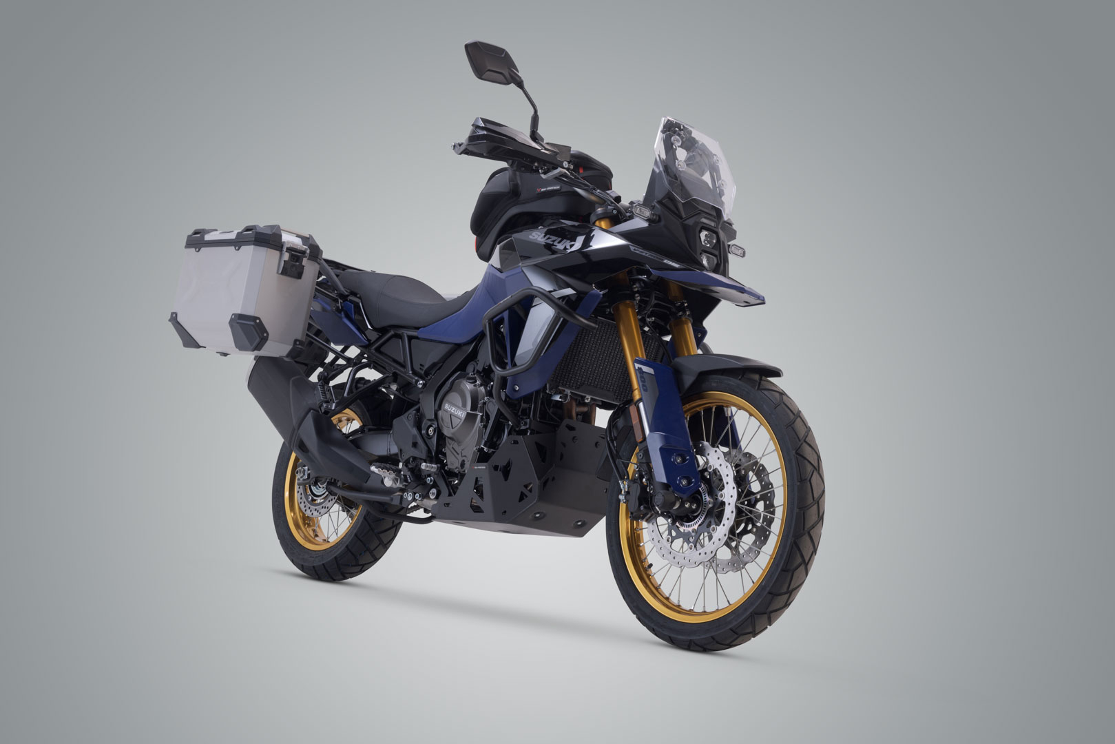 SW-MOTECH TRAX ADV 37L 左右　V-Strom650ステー付 TRAX ADV case system 45/37, Suzuki V-Strom 800DE (22-). ? SW