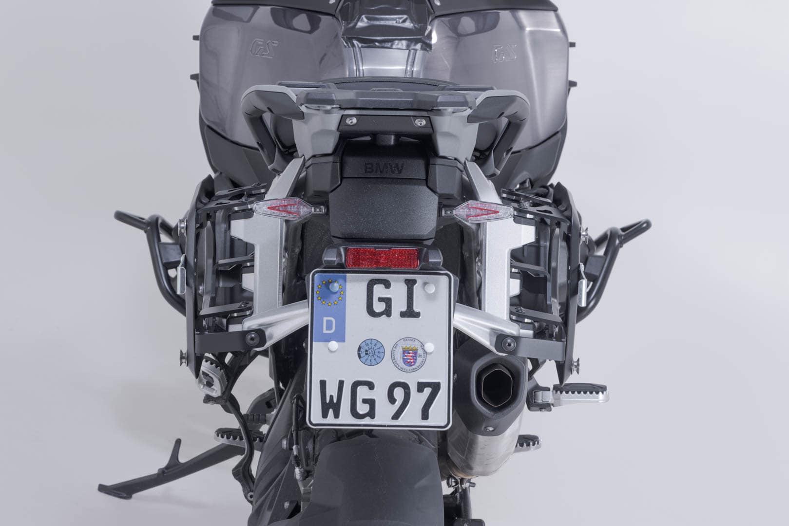 Side carrier for BMW R 1300 GS Adventure with original case holder