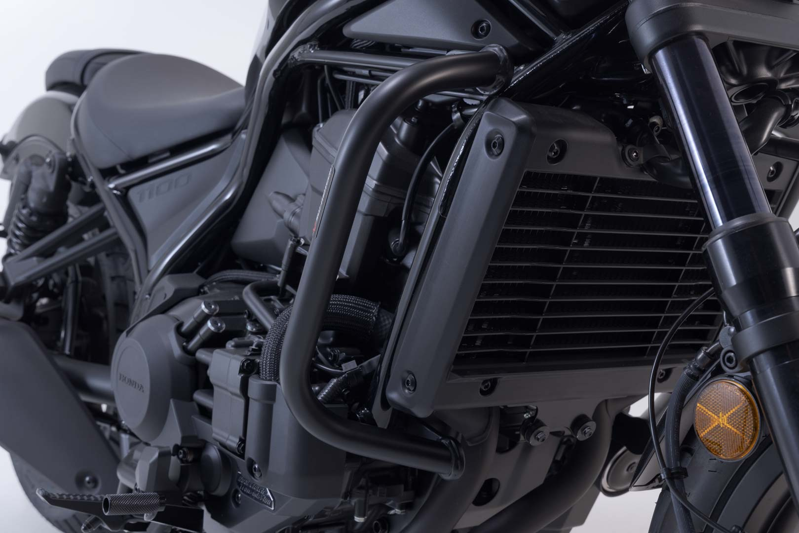 thumbnail image 2 of Black Engine Guard Highway Crash Bar For Honda Rebel 1100 DCT CMX1100 2021-2024 2 of 4