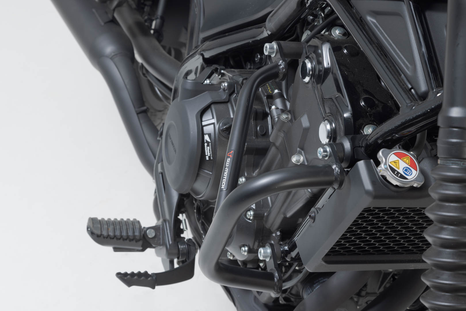 Heavy-Duty Crash Bar For Honda Rebel 500 (2017-2024) | Engine Guard Protection | Black Steel Construction
